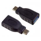 USB3.0 розетка-USB Type -C вилка. Perfeo (A7020) переходник