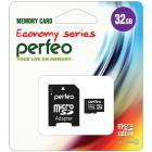 Perfeo microSD 32Gb (Class 10) economy series