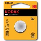 Kodak CR2430 BL1 Max Lithium