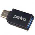 Perfeo USB adapter with Type-C (PF-VI-O006 Black)