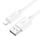 USB Lightning Hoco X88, 1м, 2.4 А, белый