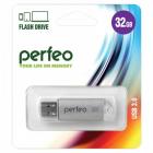 Perfeo USB 3.0 32GB C14 Silver metal series