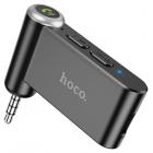 Bluetooth адаптер Hoco E58, AUX 3.5мм, черный