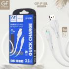 USB Lightning GoPower F16L, 1 м, 3.6 А, белый