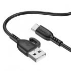 USB Type-C Borofone BX91 1м 3A, черный