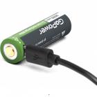 GoPower 18650 3.7V 3000mAh с защитой + USB