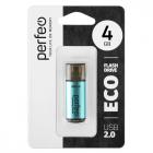 Perfeo USB 4GB E04 Green econ.series