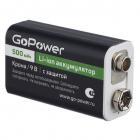 GoPower крона 500mAh 9V Li-ion Box2 Type-C