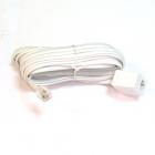 Удл.тел. 1гн.-шт. 2,5 Белый KD38-6P4C