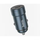 ЗУ Auto Hoco Z57 1Type-C 3A PD30W металл серый